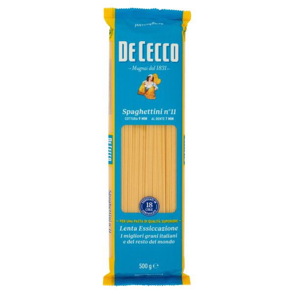 Spaghettini n° 11 500 gr DE CECCO